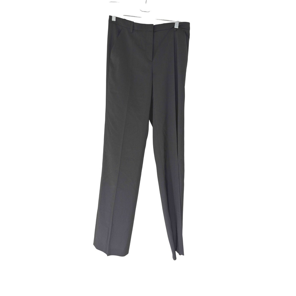 Hugo Boss Dress Pants Women's Gray Office Career Business Straight Leg Size 4